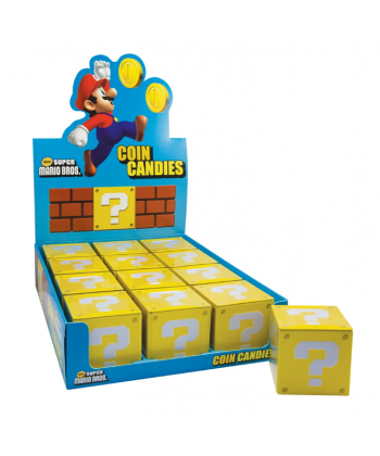 Caramelle Super Mario Bros - Coin Candies - Nintendo Question Mark -  Scatola da Collezione - Nerd's Paradise Shop