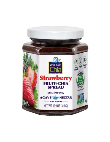 Strawberry Fruit Chia Spread 310 gr. World of Chia