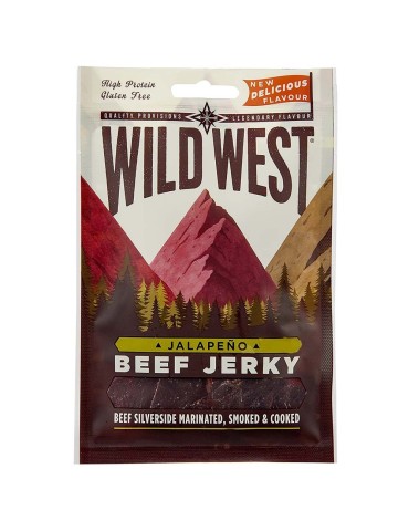 Beef Jerky Jalapeno 25 gr. Wild West