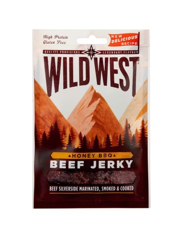 Beef Jerky Honey BBQ 25 gr. Wild West