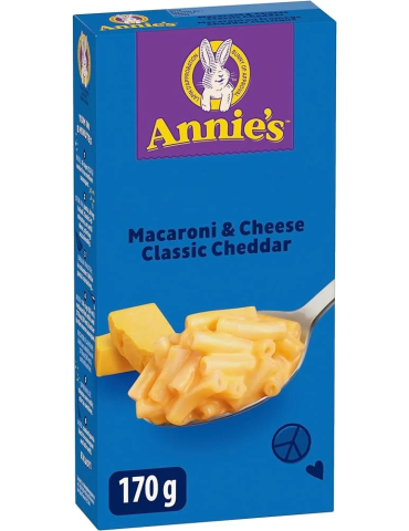 Macaroni & Cheese Classic Cheddar 170 g. Annie's