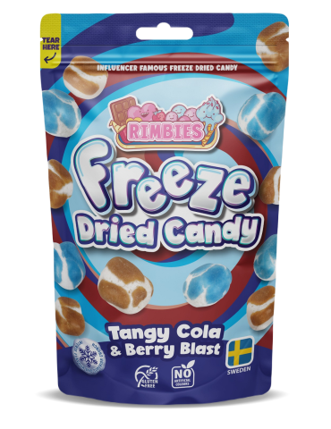 Tangy Cola & Berry Blast 80 g. Rimbies