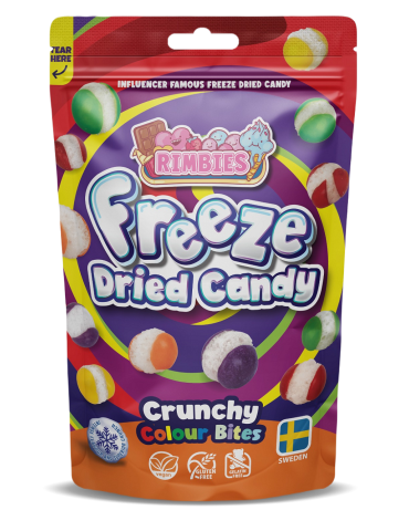 Crunchy Colour Bites 80 g. Rimbies