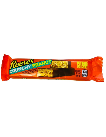 Crunchy Peanut king size 90 g. Reese's