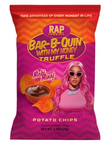 Nicki Minaj Bbq Honey Truffle 71 g. Rap Snacks