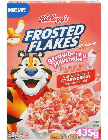 Frosted Flakes Strawberry Milkshake 435 g. Kellogg's