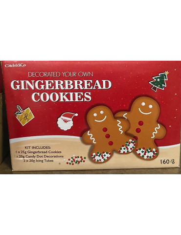 Decorate your Own Gingerbread Cookies 160g