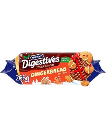 Digestive MilkCchocolate Gingerbread 266 g. McVities XMAS