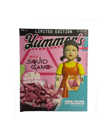 Squid Game Cereal Pillows with Marshmallows 300 g. Yummer's