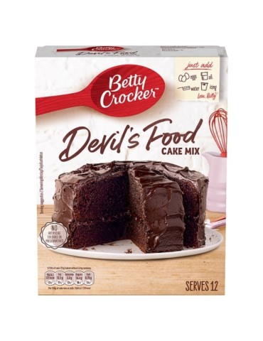 Devil's Food Cake Mix 425 gr.Betty Crocker